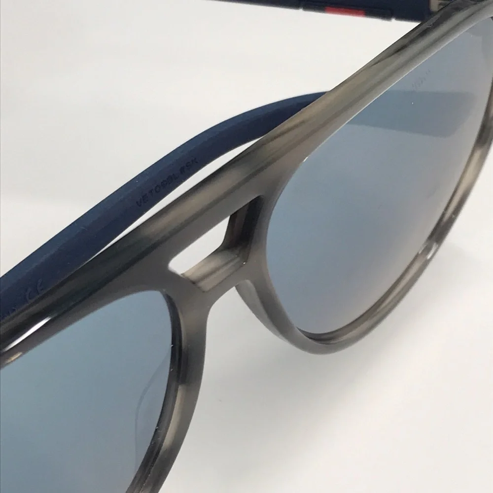 ✨ Authentic Gucci GG0423S 010 Sunglasses – Havana Blue Grey Frame ✨